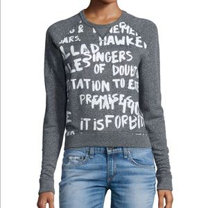 Rag & Bone Graffiti Sweatshirt